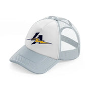 los angeles chargers lover-grey-trucker-hat