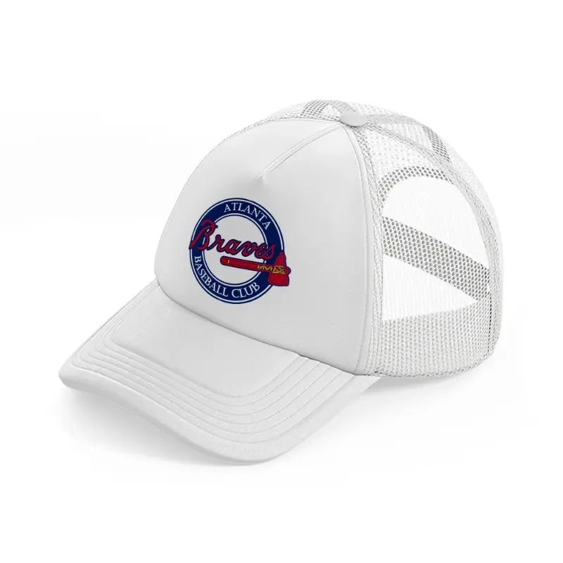 atlanta baseball club-white-trucker-hat