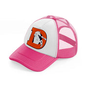 d from denver-neon-pink-trucker-hat
