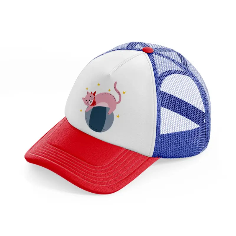 019 ball multicolor trucker hat