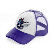 tennessee titans supporter purple trucker hat