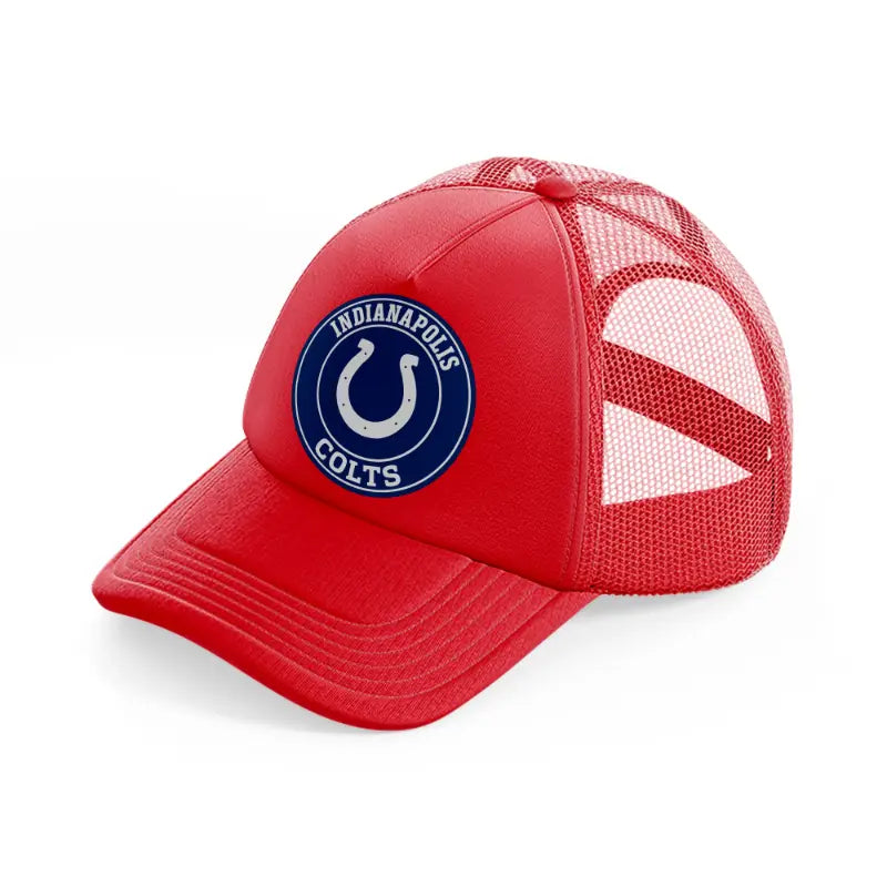 indianapolis colts-red-trucker-hat