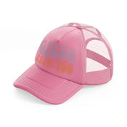 girls fish too bold-pink-trucker-hat