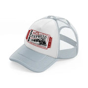 polar express round trip to the north pole color-grey-trucker-hat