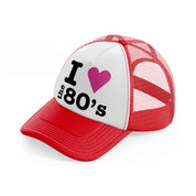 80s megabundle 35 red and white trucker hat