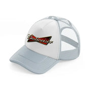 budweiser logo grey trucker hat