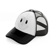 groovy elements-62-black-and-white-trucker-hat