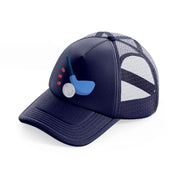 golf stick-navy-blue-trucker-hat