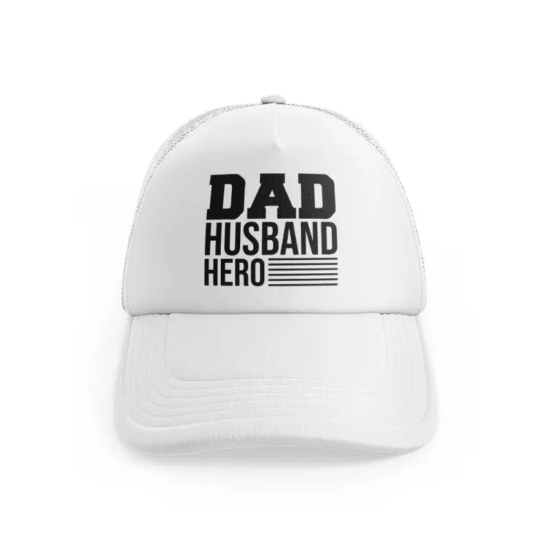 Dad Husband Herowhitefront view