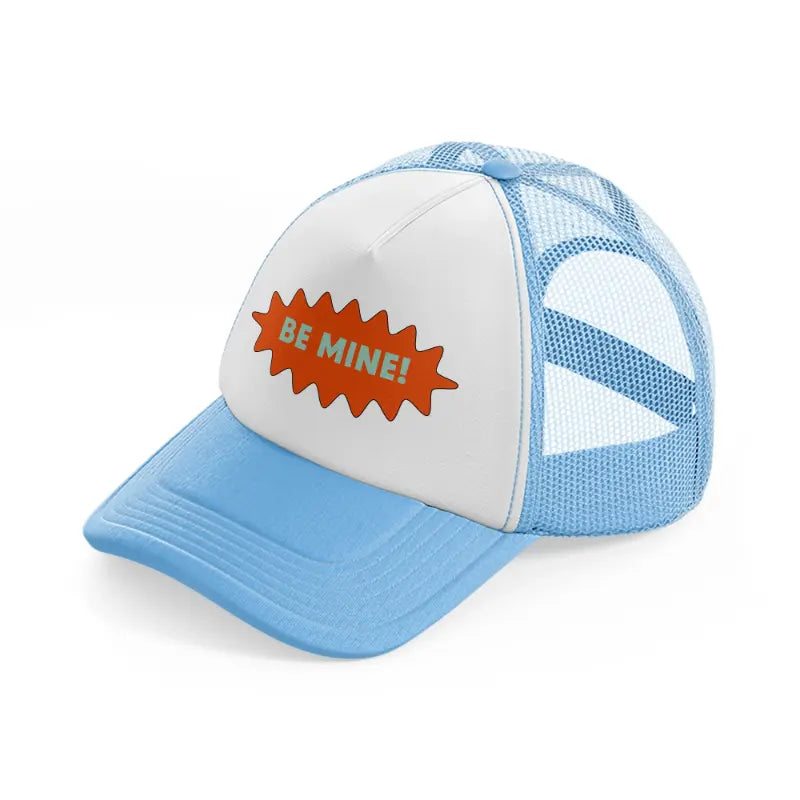 love quotes-03-sky-blue-trucker-hat