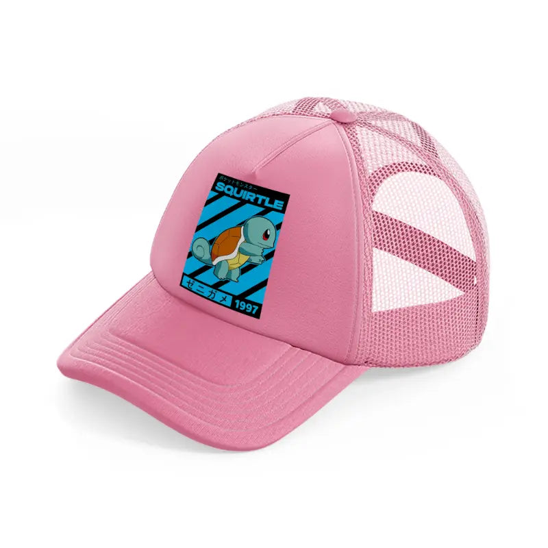 squirtle-pink-trucker-hat