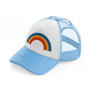 rainbow-sky-blue-trucker-hat