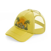 surf shop-gold-trucker-hat