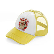 santa & co. est 1983 yellow trucker hat