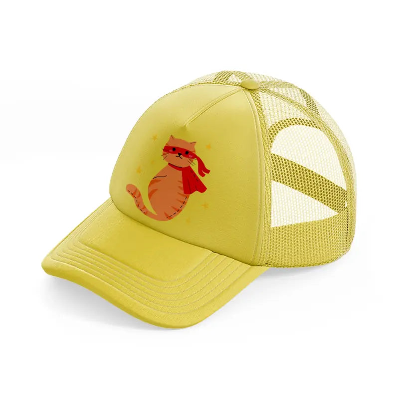 024 hero gold trucker hat