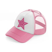 groovy-60s-retro-clipart-transparent-13-pink-and-white-trucker-hat