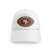 49ers American Football Ballwhitefront-view