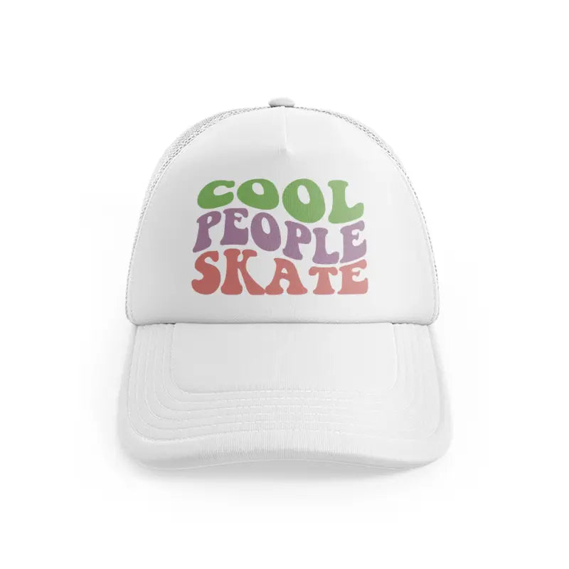 Cool People Skatewhitefront-view