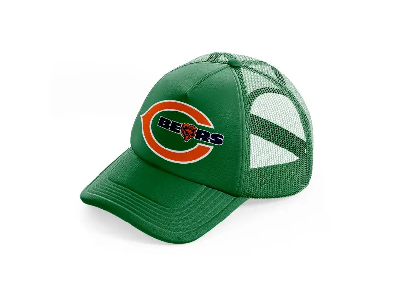 chicago bears logo-green-trucker-hat