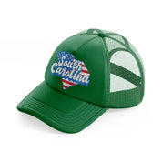 south carolina flag-green-trucker-hat