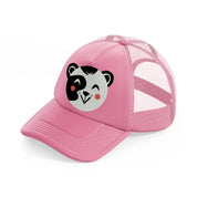 panda-pink-trucker-hat