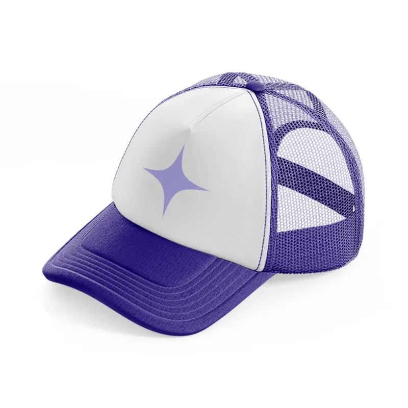 star puple-purple-trucker-hat