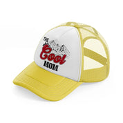 the cool mom-yellow-trucker-hat