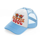 groovy quotes 11 sky blue trucker hat