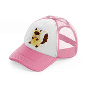 008-ice cream-pink-and-white-trucker-hat