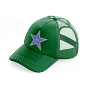 gradiant star-green-trucker-hat
