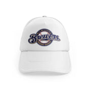 Milwaukee Brewers Badgewhitefront-view