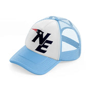 ne patriots-sky-blue-trucker-hat