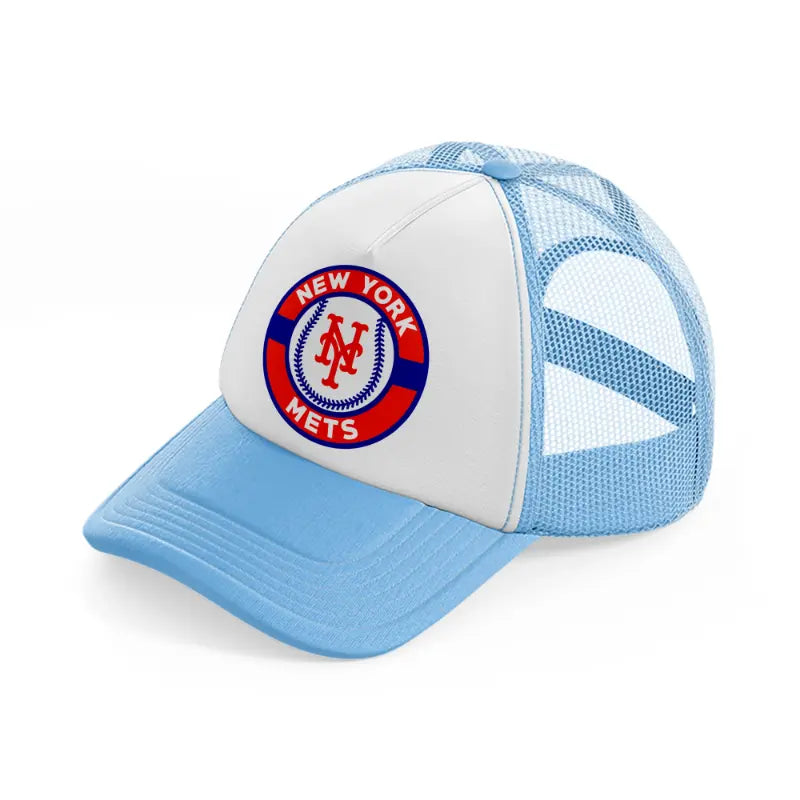 new york mets retro-sky-blue-trucker-hat