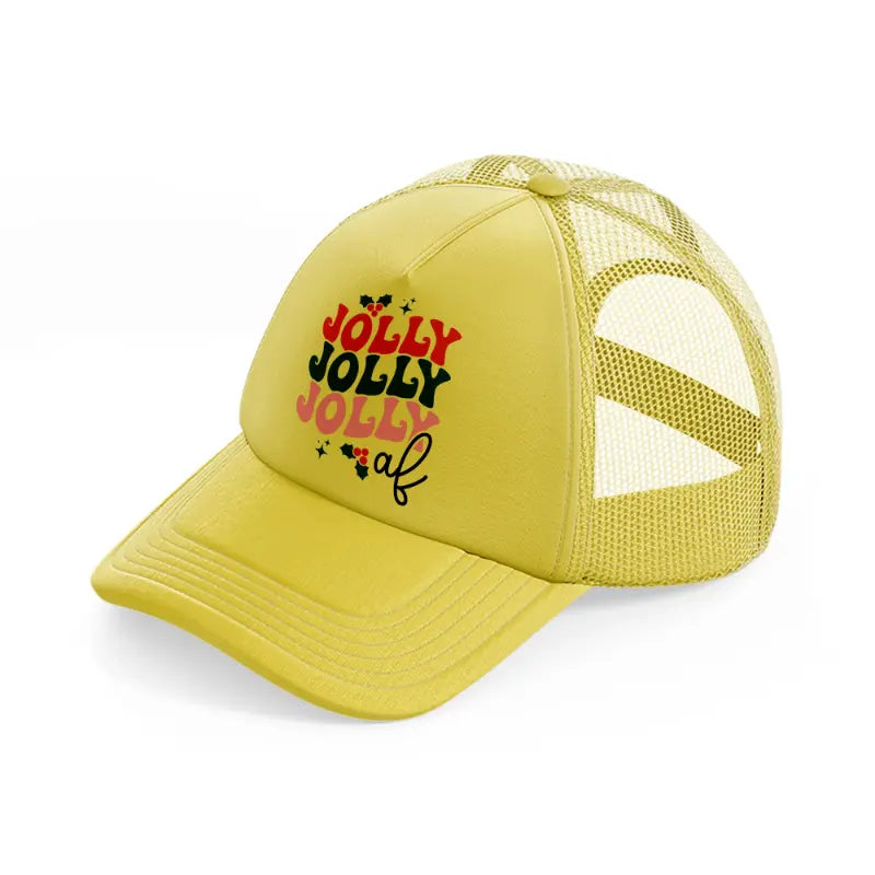 jolly af-gold-trucker-hat