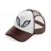 philadelphia eagles wings-brown-trucker-hat