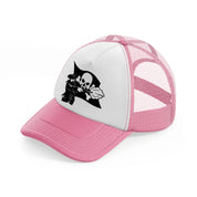 captain flag-pink-and-white-trucker-hat