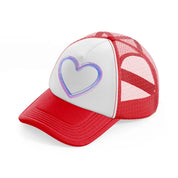 purple heart-red-and-white-trucker-hat