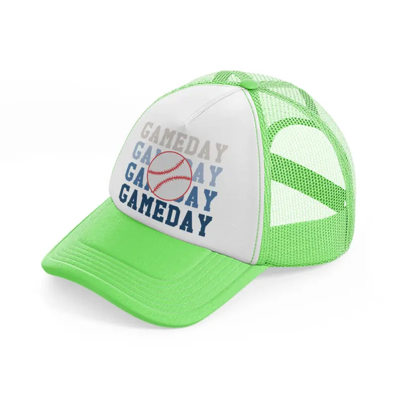 gameday-lime-green-trucker-hat