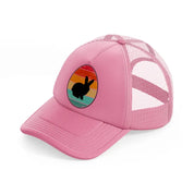 retro vintage easter egg-pink-trucker-hat