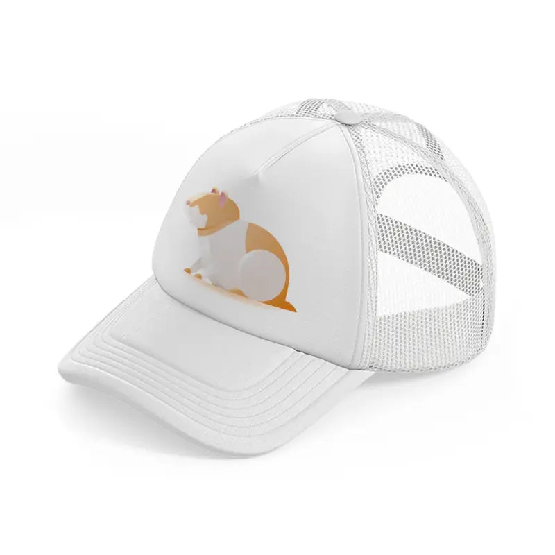 032-hamster-white-trucker-hat