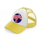 chinese zodiac (4) yellow trucker hat