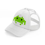 invader white trucker hat