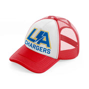 la chargers-red-and-white-trucker-hat