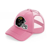 jacksonville jaguars helmet-pink-trucker-hat