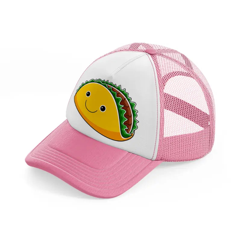 taco-pink-and-white-trucker-hat