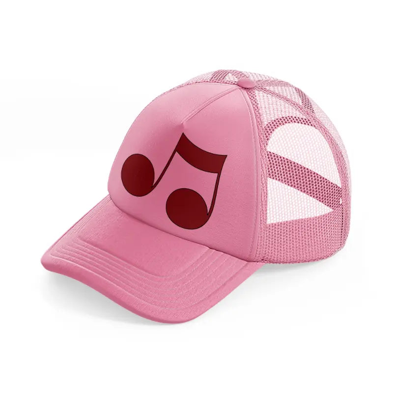 groovy elements 71 pink trucker hat