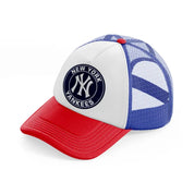 newyork yankees badge-multicolor-trucker-hat