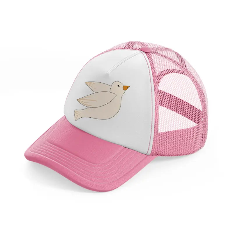 groovy elements-26-pink-and-white-trucker-hat