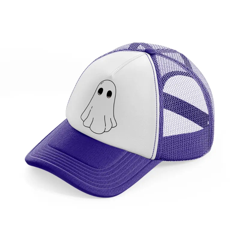 ghost-purple-trucker-hat
