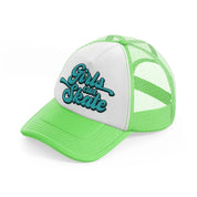 girls can skate-lime-green-trucker-hat